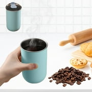 Avdolw Stainless Steel Multi-Purpose Mug - Coffee, Mouthwash, Milk \u0026 Toothbrush Cup, Blue, 130g, 7.5x7.5x13.5cm
